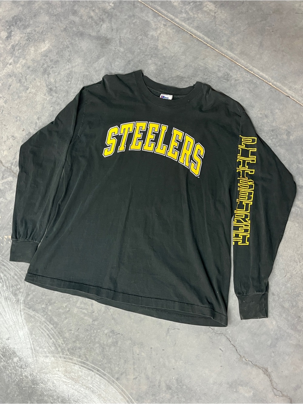 1996 Pittsburgh Steeler Black Long Sleeve Tee